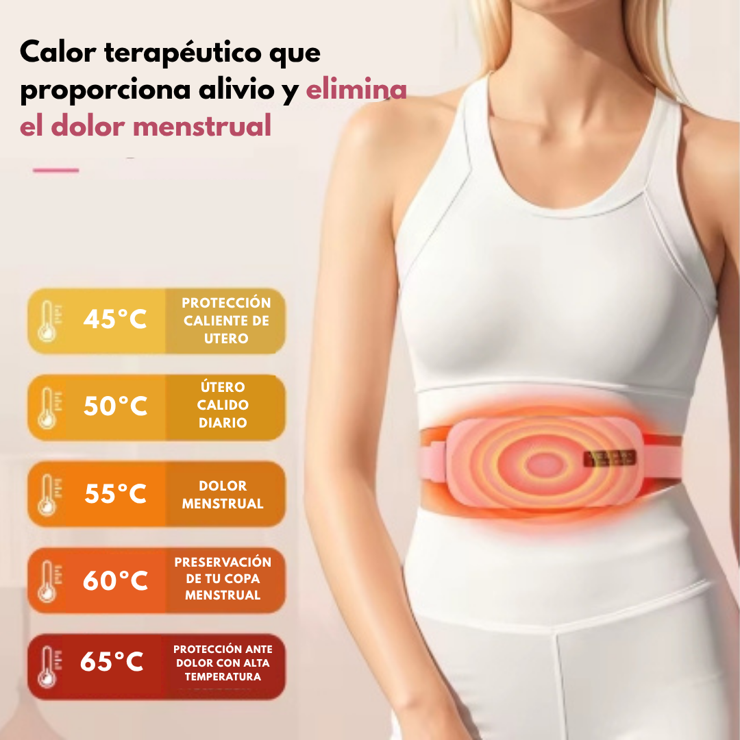 Masajeador eléctrico para alivio menstrual